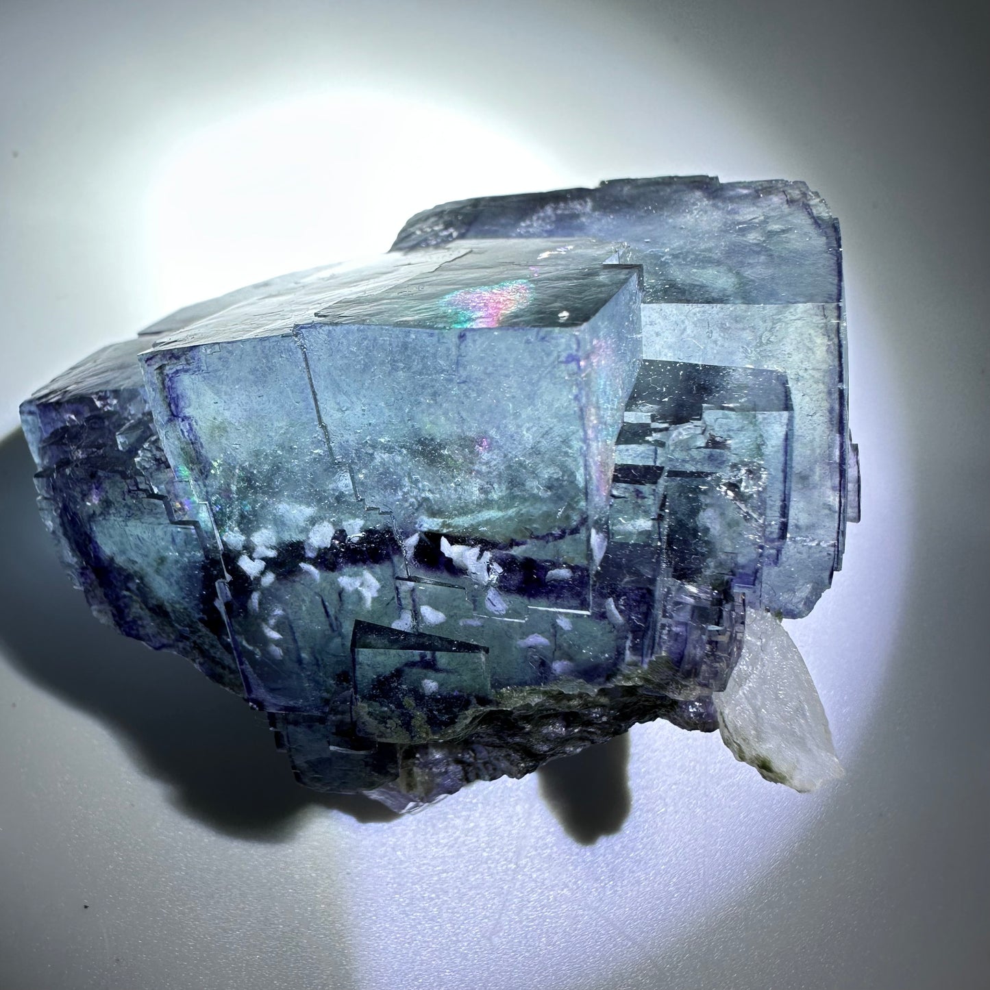 YGX Blue Garden Cubic Fluorite