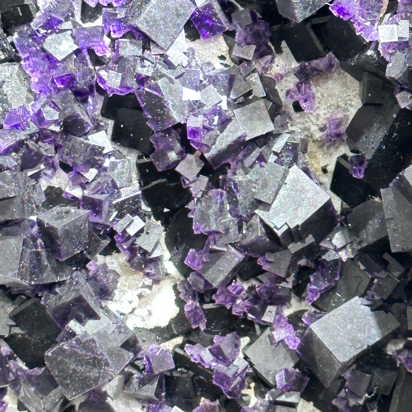 Inner Mongolia cubic fluorite specimen
