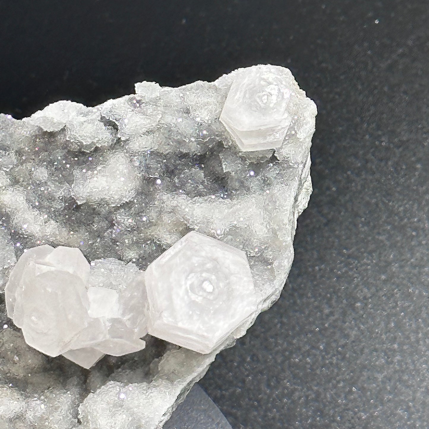 Diamond calcite specimen