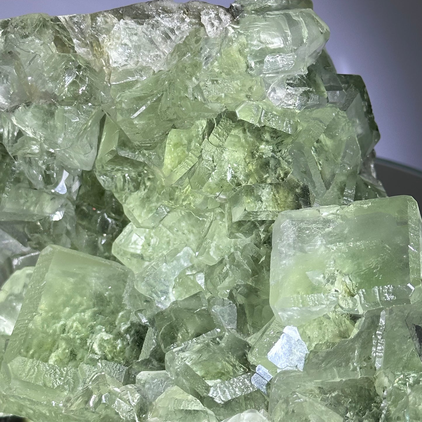 YGX Green Cubic Fluorite