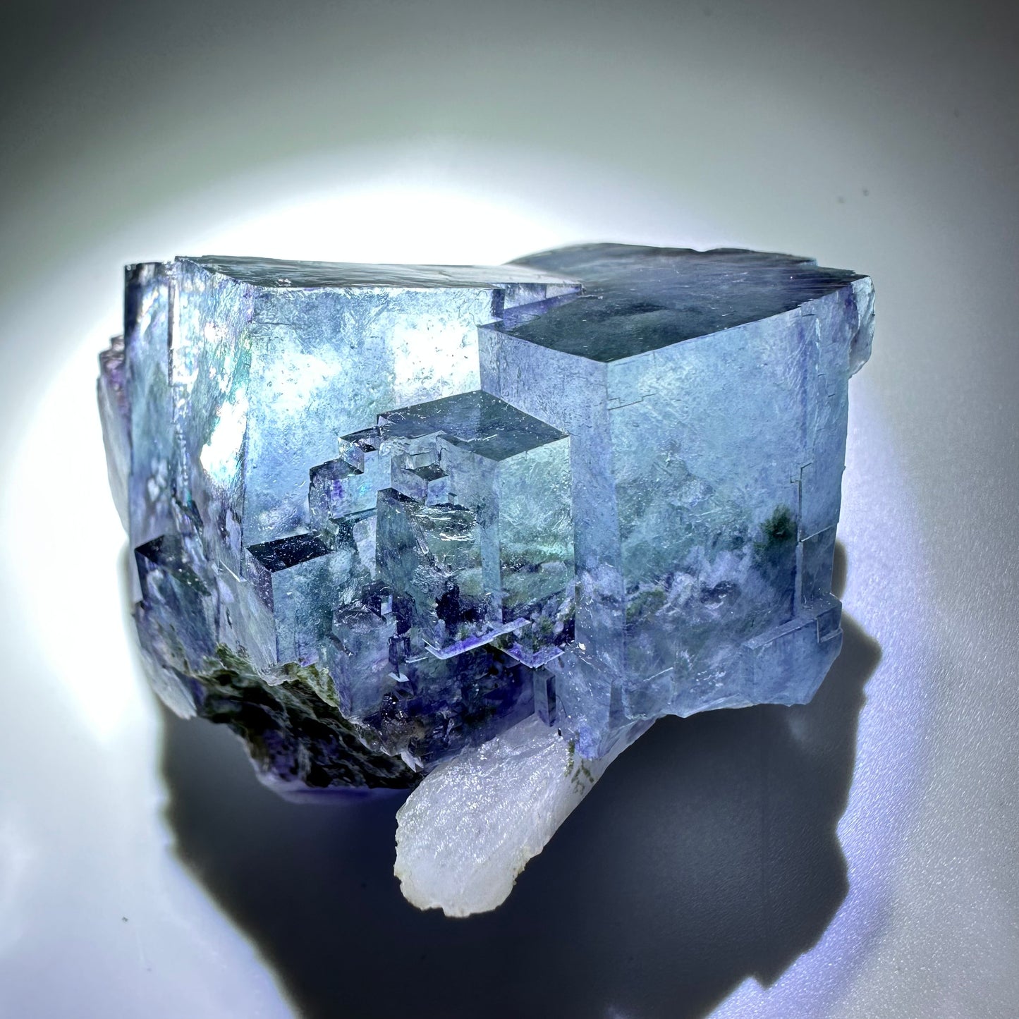 YGX Blue Garden Cubic Fluorite