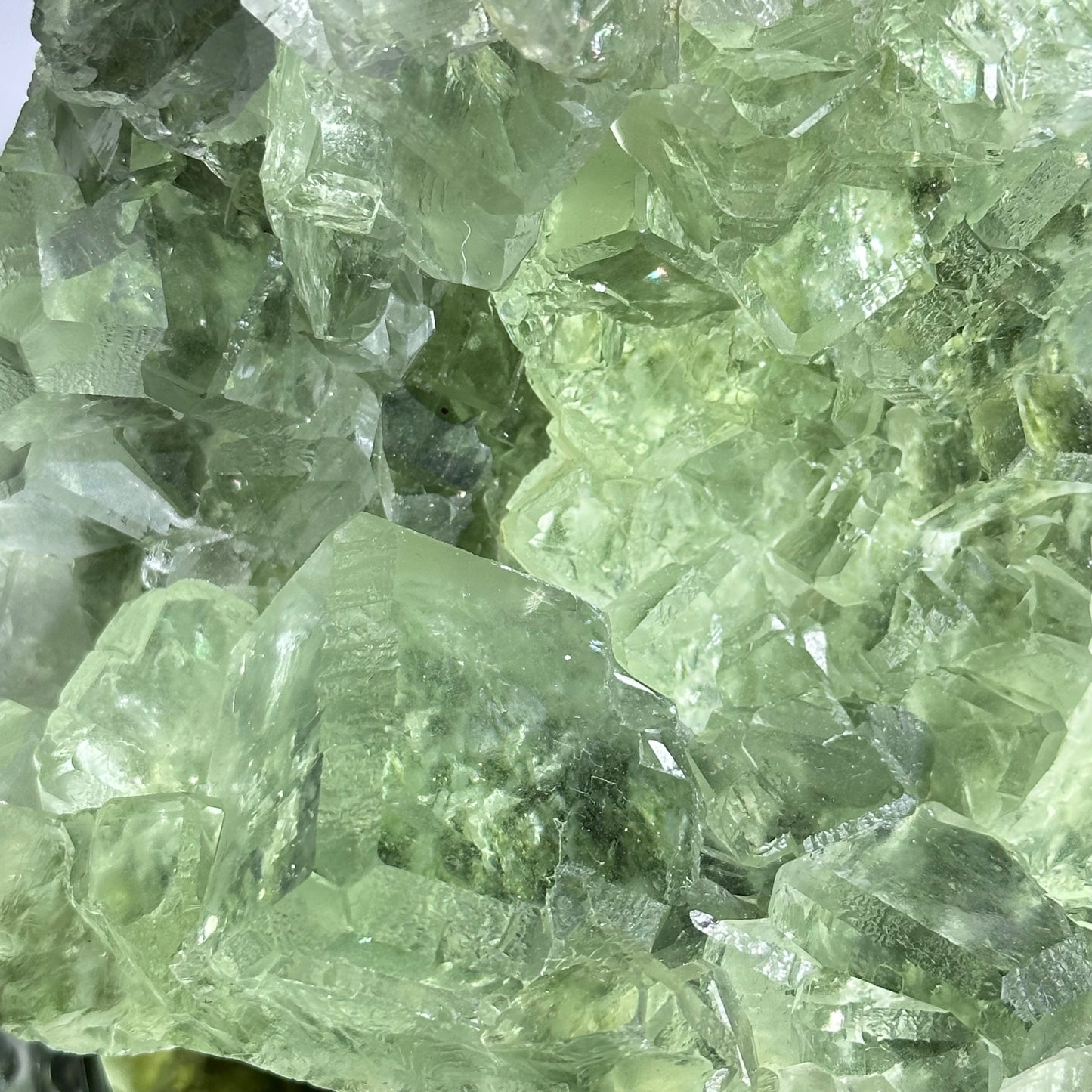 YGX Green Cubic Fluorite