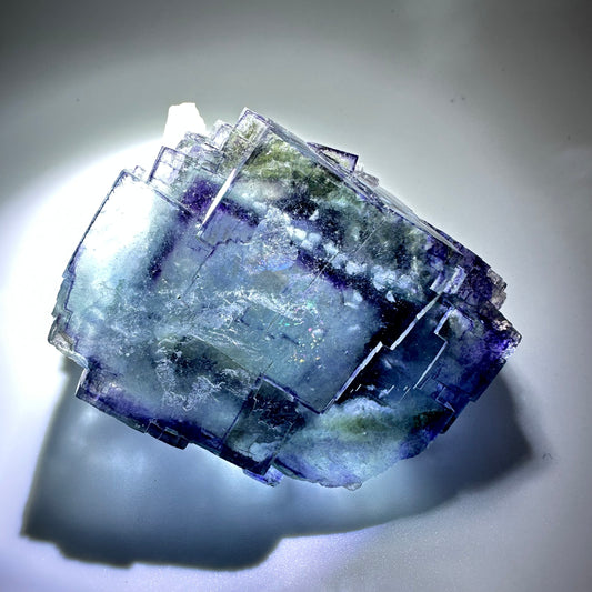 YGX Blue Garden Cubic Fluorite
