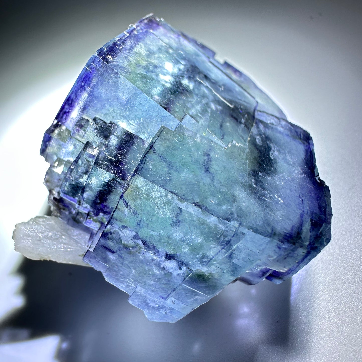 YGX Blue Garden Cubic Fluorite