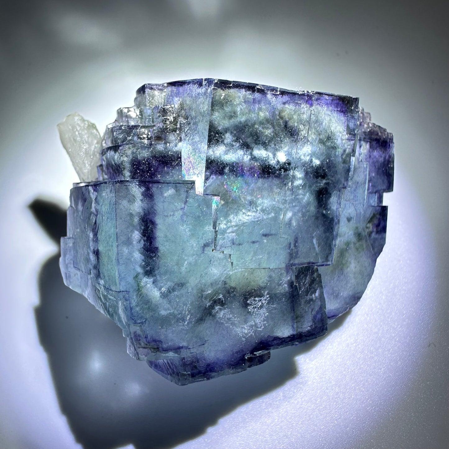 YGX Blue Garden Cubic Fluorite