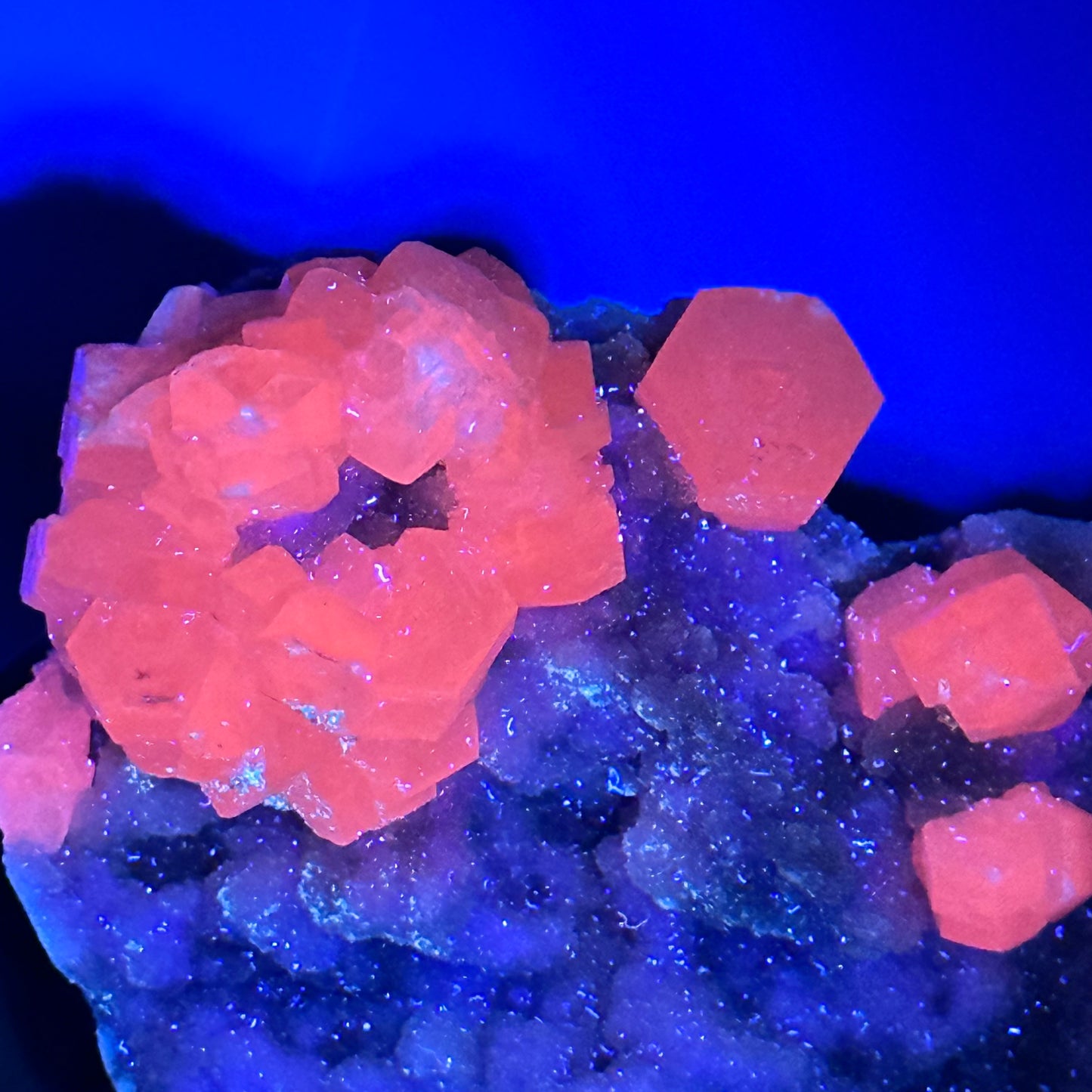 Diamond calcite specimen