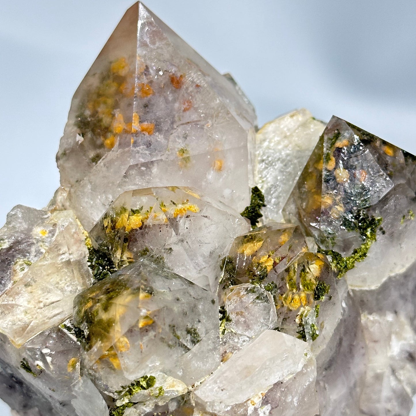 Four season garden quartz cluster