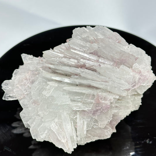 Peach tourmaline with barite specimen