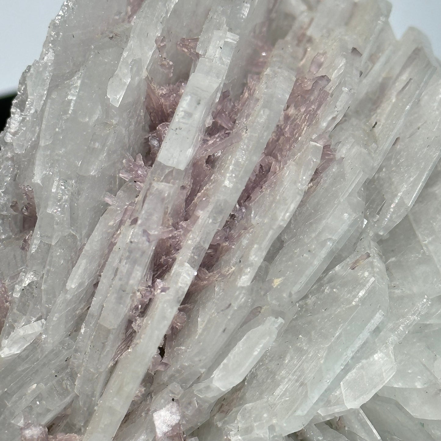 Peach tourmaline with barite specimen