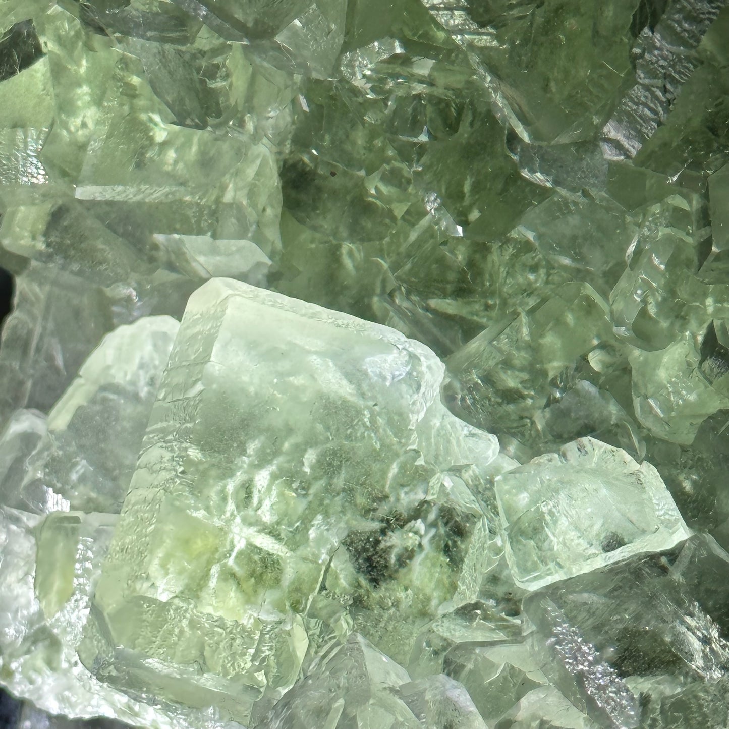 YGX Green Cubic Fluorite